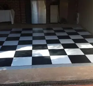 Marquee Event Hire By Inventiva Creative Studio Plastic Black White Flooring 6m X 6m.jpg