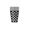Marquee Event Hire By Inventiva Creative Studio Black Polka Dot Paper Cups.jpg