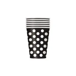 Marquee Event Hire By Inventiva Creative Studio Black Polka Dot Paper Cups.jpg