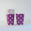Marquee Event Hire By Inventiva Creative Studio Purple Polka Dot Paper Cups.jpg