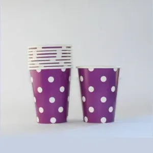 Marquee Event Hire By Inventiva Creative Studio Purple Polka Dot Paper Cups.jpg
