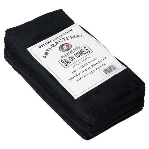 Salon Towels - Black Pack of 30