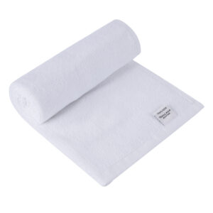 gym towel white