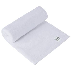 white salon towels