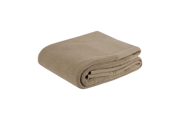 King Cellular Cotton Blankets (BEIGE)