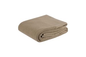 Single Cellular Cotton Blanket (BEIGE)