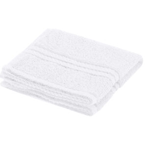 elegant White Colour Face Washer