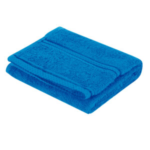 elegant aqua hand towel