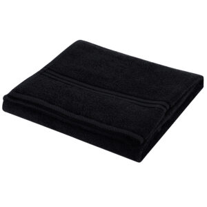Black Colour Towels