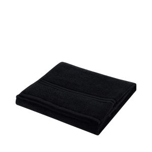 Black Colour Bath Towel
