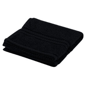elegant black face washer