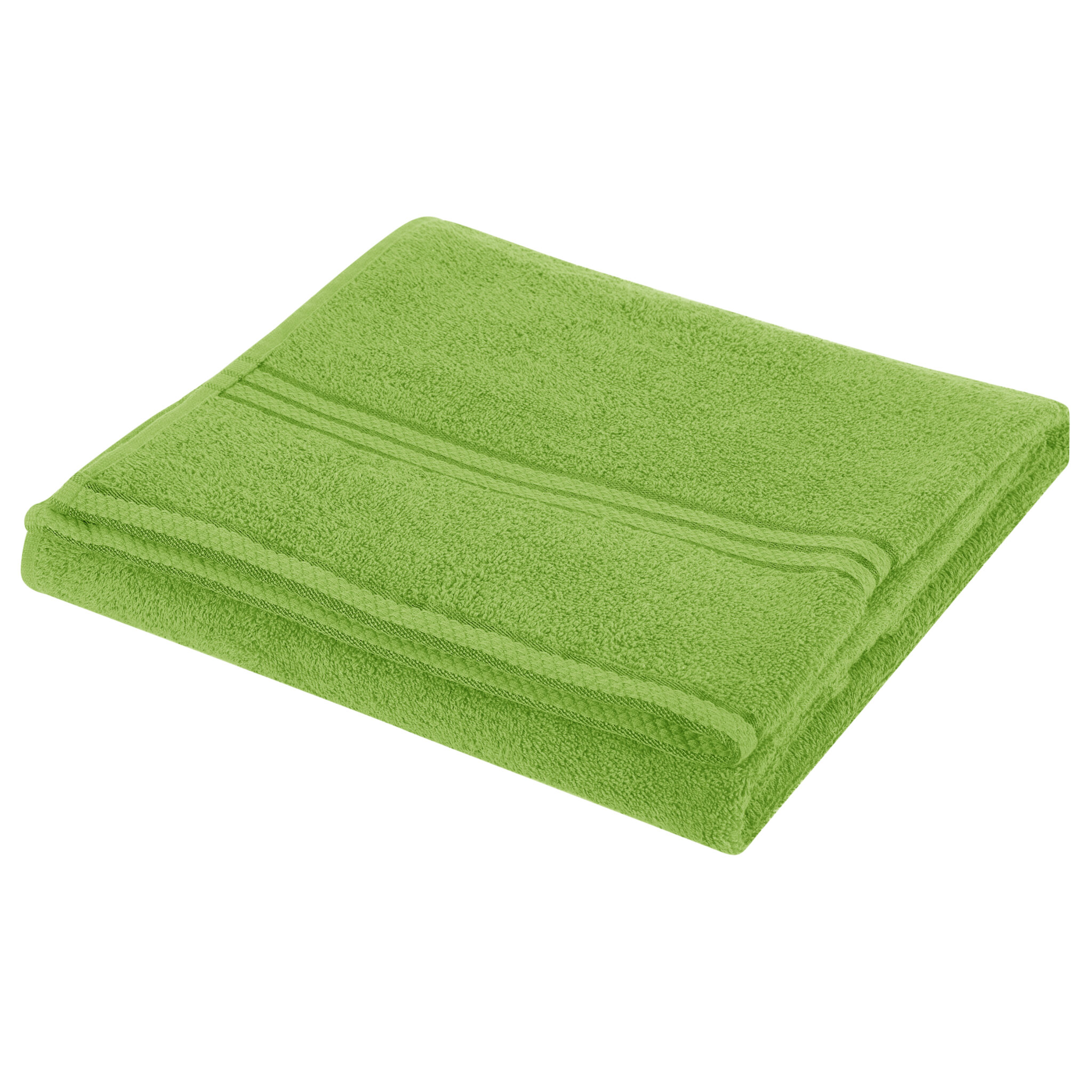 elegant lime bath towel