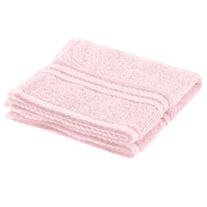 elegant pink face washer