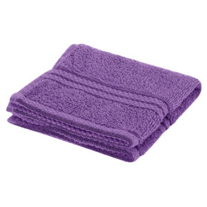 elegant purple face washer