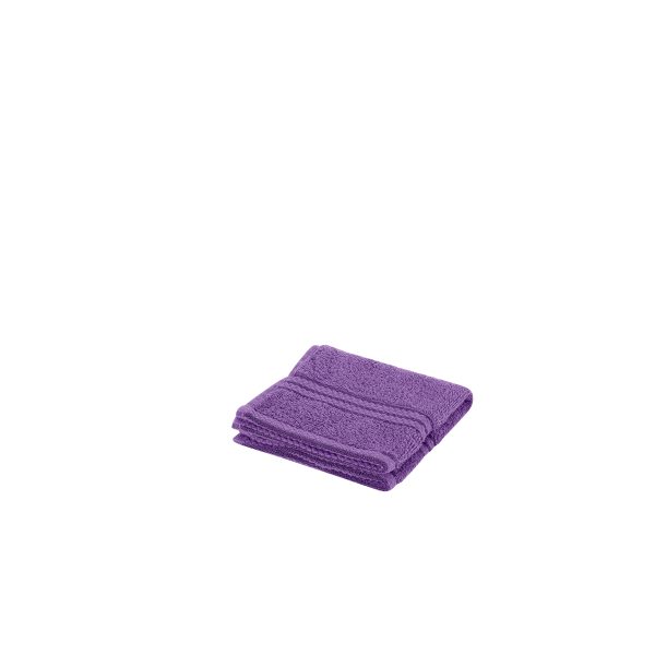 Purple Colour Face Washer