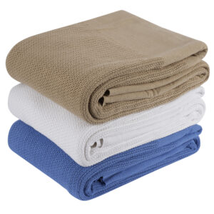 Cellular Cotton Blanket